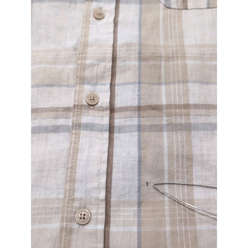 LOT/2 FREE ASSEMBLY PLAID BUTTON FRONT SHIRTS LONG SLEEVE MENS SIZE L   NWT - Picture 16 of 16